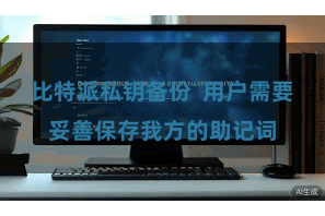 比特派私钥备份  用户需要妥善保存我方的助记词